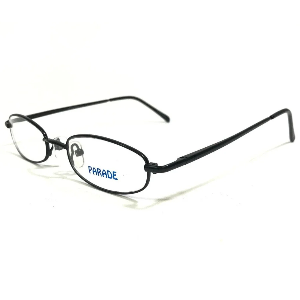 Parada Eyeglasses Frames PRO 1552 BLACK Rectangular Full Rim 47-18-135